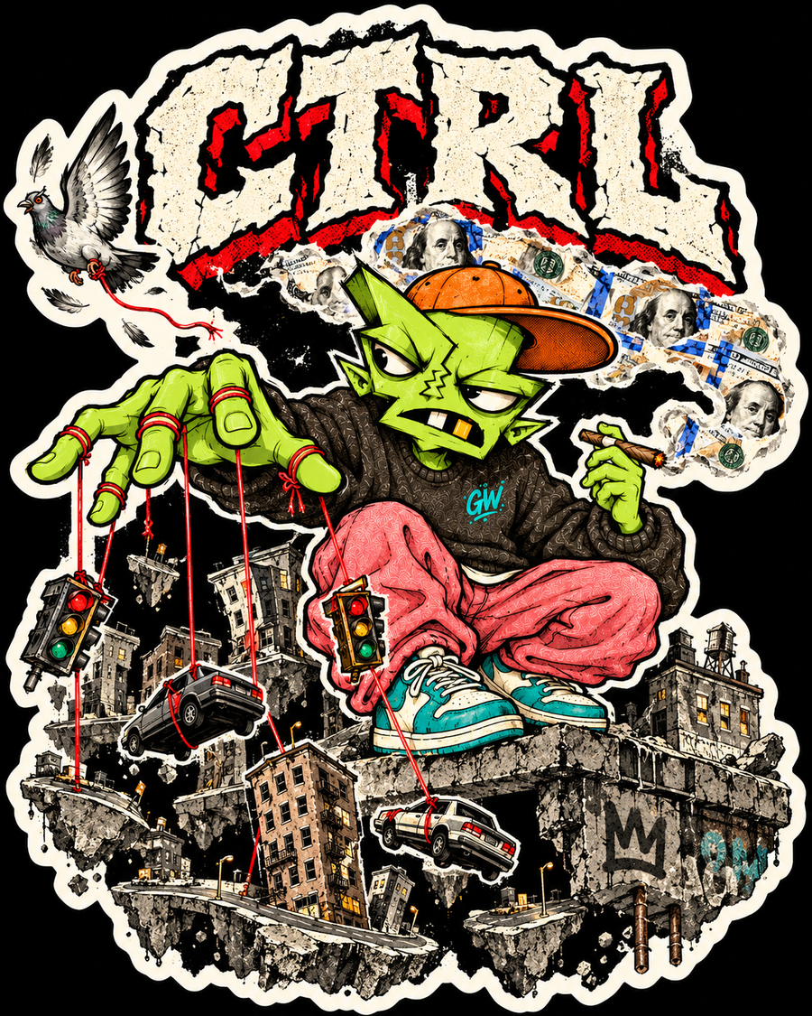 CTRL Sticker